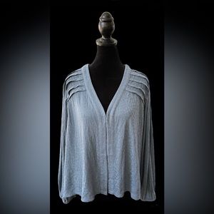 The Muse’s Lounge: Blue Coastal Grandma Cottagecore Cardigan